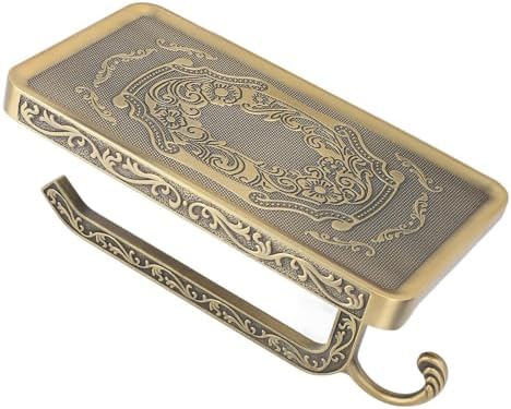 Retro Elegant Zinc Alloy Toilet Paper Holder