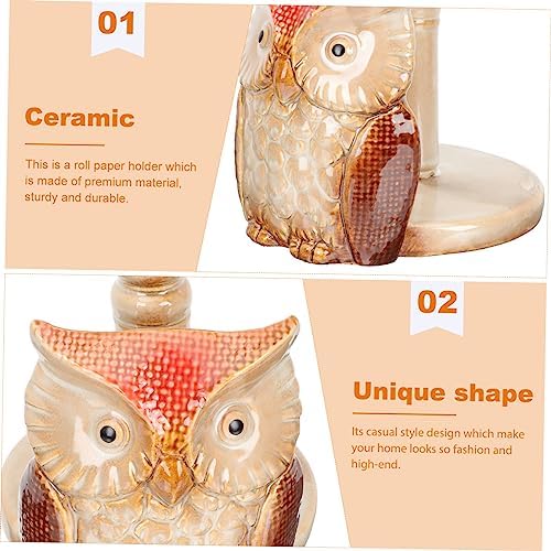 Efficient Owl Shaped Tissue Paper Holder for Small Spaces