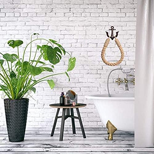 Elegant Rustic Nautical Wall-Mounted Toilet Paper Holder