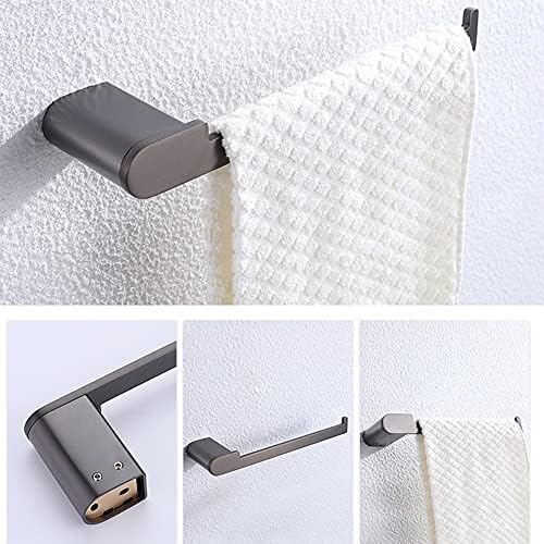 BOCbco Black Towel Rail WallMounted