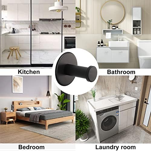 6-Piece Bath Towel Hooks Ultimate Performance