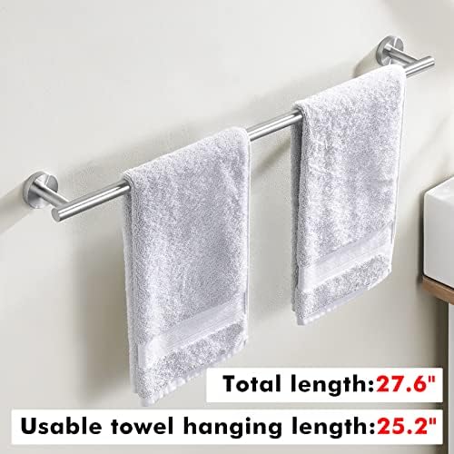 KES 252-inch Stainless Steel Bathroom Towel Bar Rustproof