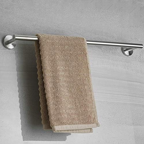 Stainless Steel Wall-Mounted Towel Holder Space-Saving Design for Minutes