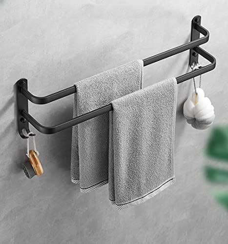 30Cm Wall Mounted Bathroom Towel Bar with 3 Tiers