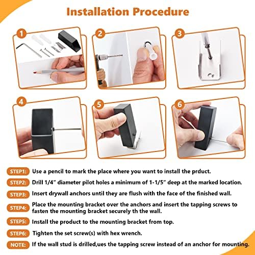 Sturdy Black Towel Hook