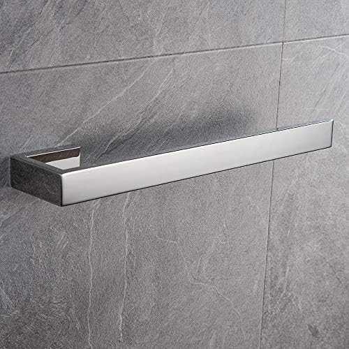 Lightgrey Stainless Steel Towel Rail for Bathroom Wall-Mounted Towel Bar
