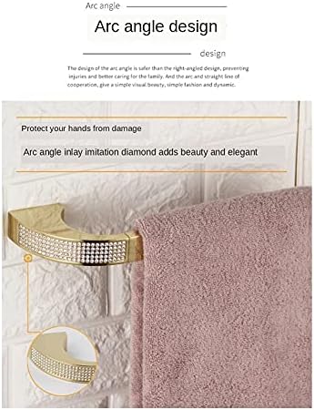 Luxury Copper Crystal Towel Holder