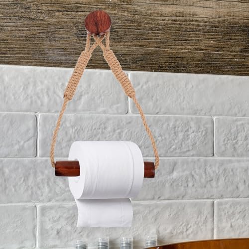 Sturdy Bohemian-Style Toilet Paper Holder