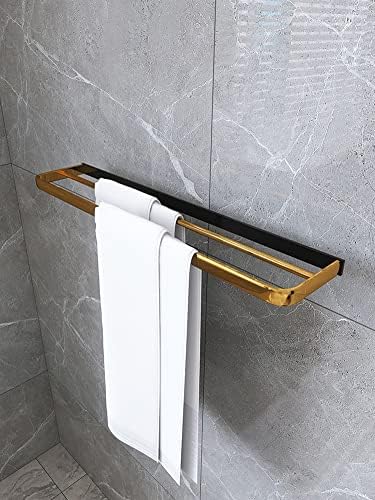 All-Copper Towel Rail Black Space-Saving and Durable