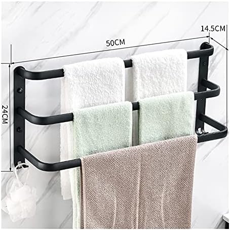 Sturdy Towel Rail for Bathroom Wall-Mounted Towel Hanger