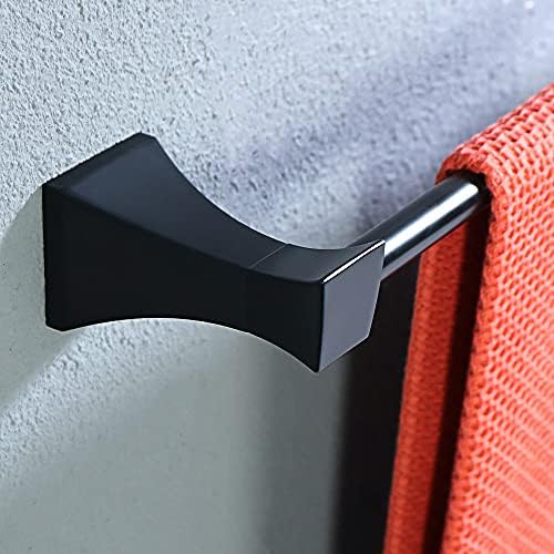 black towel rail easy to mount