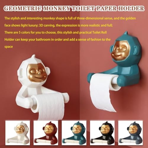 Stylish Monkey Shape Toilet Paper Holder