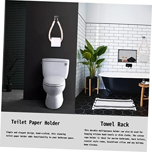 Nautical Toilet Paper Holder Towel Rail