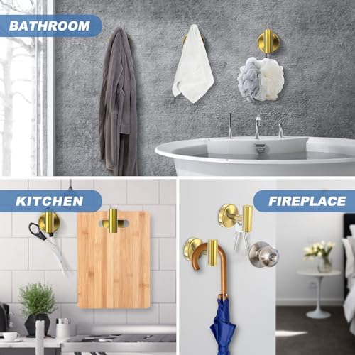 Stusgo Durable Gold Towels for bathroom use