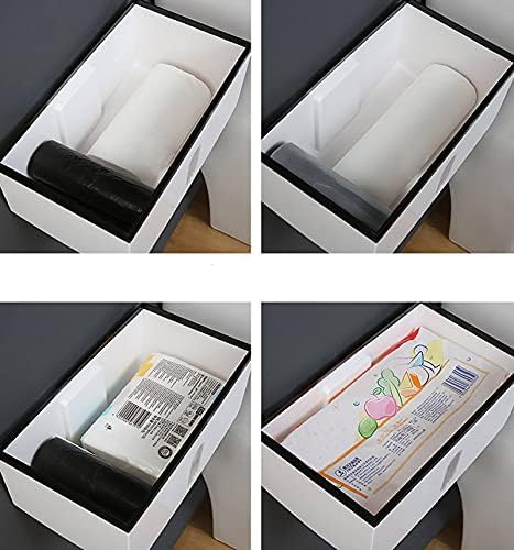Self-Adhesive Toilet Roll Holder Waterproof No Drilling