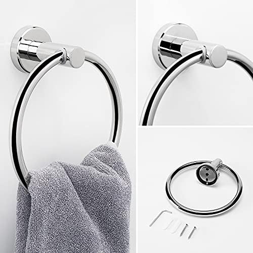 NearMoon 3-Piece Bath Set Rust-Resistant Modern Design