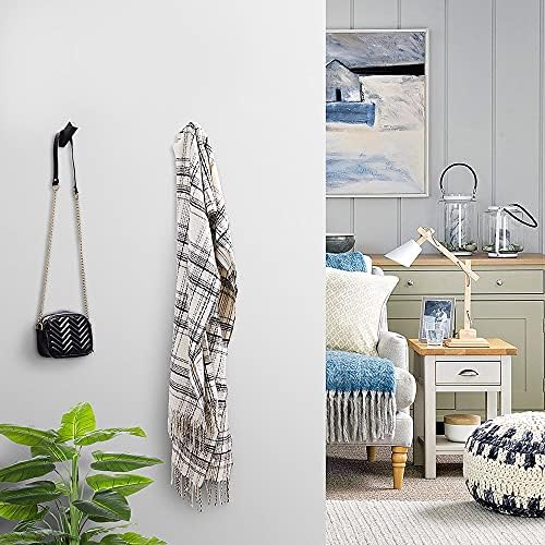 Sturdy Black Towel Hook