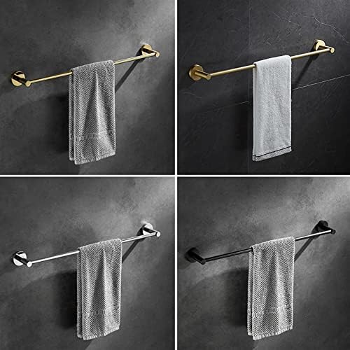 Bath towel rail Golden single lever copper towel holder wall-mounted 40cm