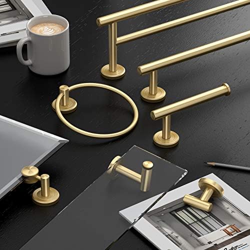 Gatco 4235 Latitude II Robe Hook Brushed Brass
