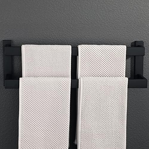 Black Towel Rail for Bathroom
