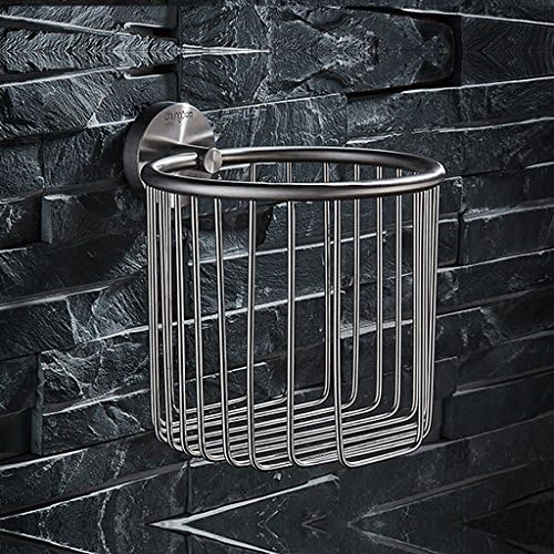 ZHEN GUO Spot-Resistant Stainless Steel Toilet Paper Organizer