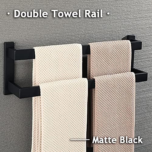 Black Towel Rail for Bathroom