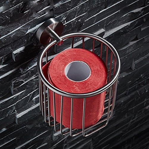 ZHEN GUO Spot-Resistant Stainless Steel Toilet Paper Organizer